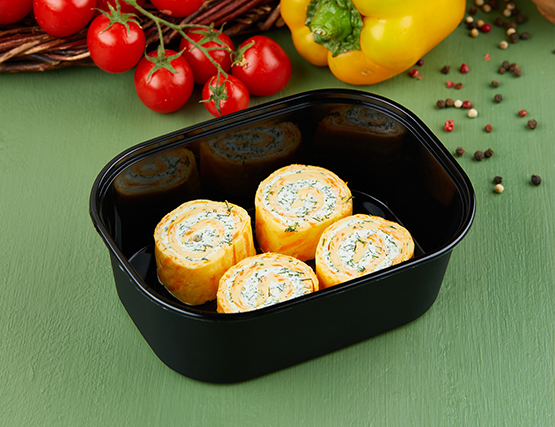 Egg rolls with greens